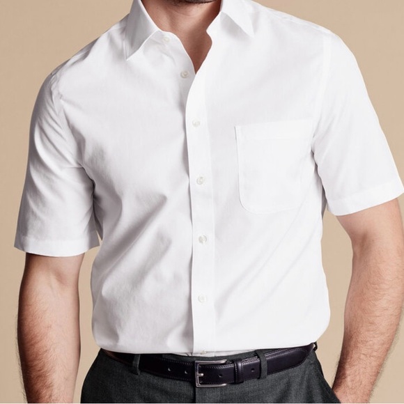 2for$30Charles Tyrwhitt White Men's Shirt - Picture 4 of 5